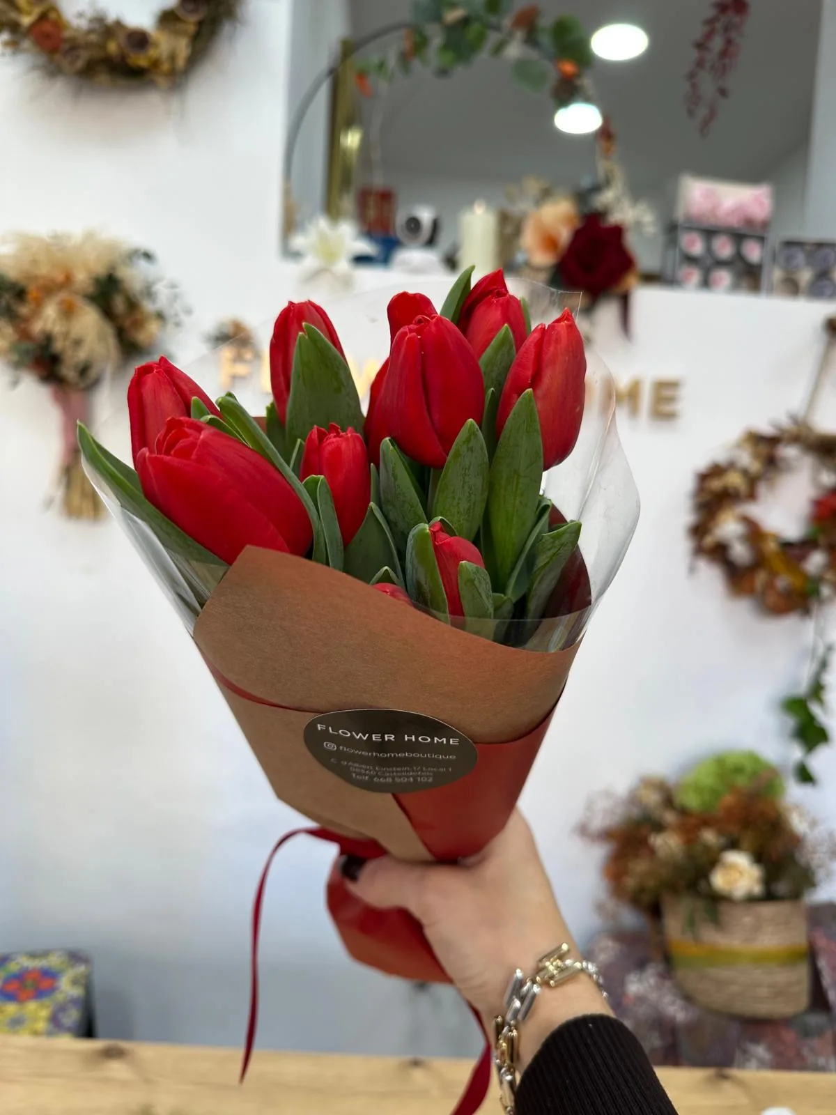 Ramo de tulipanes